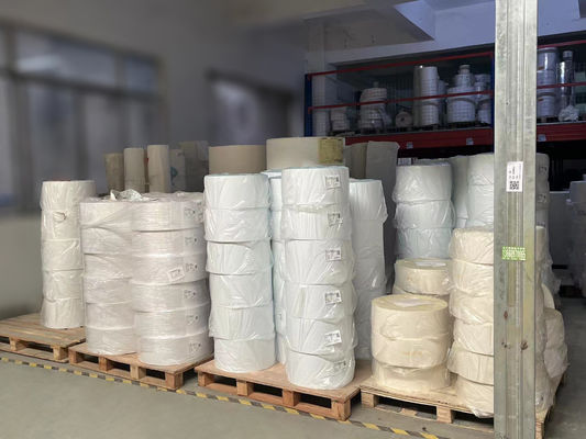 Przejrzysty Bopp Adhesive Jumbo Roll