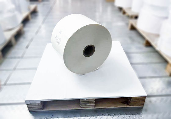 Glossy Paper Clear Opp Jumbo Roll Label Chemicznie odporny