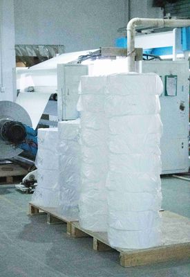Samoprzylepna naklejka papierowa Roll 50 przezroczysty PET akrylowy klej 140 żółty