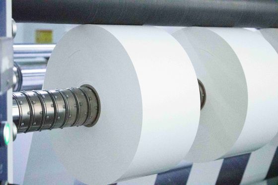Przejrzysty PET samoprzylepny naklejka papierowa rolka kleju olejowego PVC Materiał etykiety