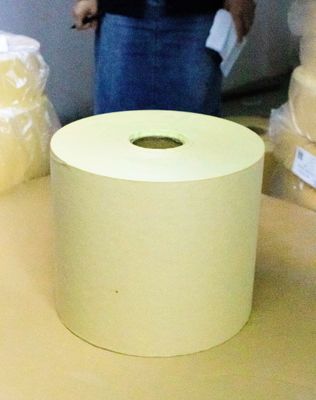 Zwykły lepki Kraft samoprzylepny naklejka papierowa etykieta rolkowa klej olejowy