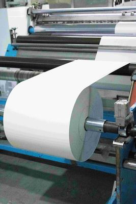 Etykiety z kartonu syntetycznego Kraft Adhesive Thermal Paper Jumbo Roll
