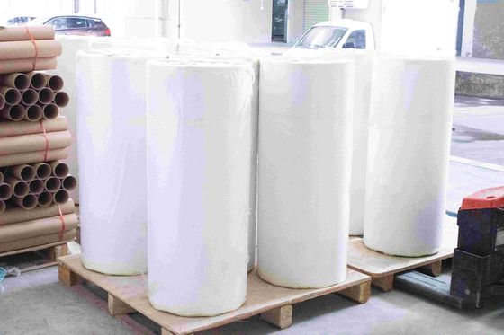 Klej akrylowy typu lepki papier termiczny Jumbo Roll Label Normalny lepki