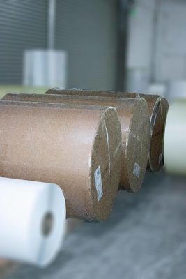 Glu ciepło roztopiony, rolka etykietowania termicznego, Kraft Paper Jumbo Roll 80 u grubość powierzchni