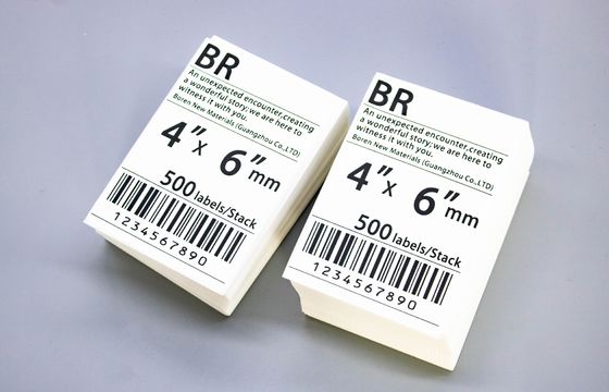 4x6 Wartościowa etykieta naklejka do etykiet drukarskiej