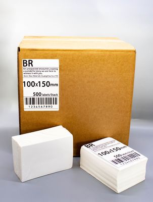 Papier ekspresowy dla logistyki przemysłowej 100x150 Strona logistyczna do etykiet opakowań