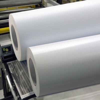 80 g Etykiety z papieru powlekanego lepkiem akrylowym trwałym o lepkości i białym papierem szklanym