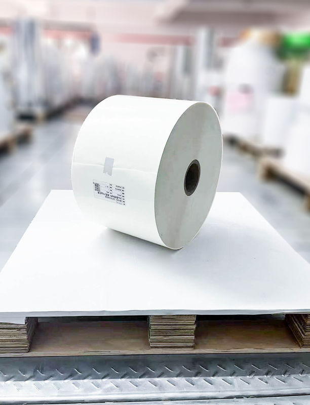 Materiał etykiet mlecznych PE Papier rolkowy Klejek akrylowy Typ