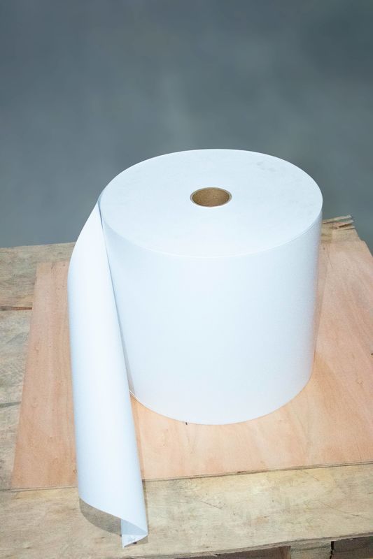 Etykiety z kartonu syntetycznego Kraft Adhesive Thermal Paper Jumbo Roll