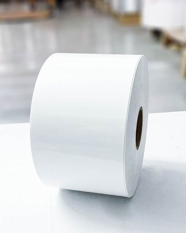 Klej akrylowy typu lepki papier termiczny Jumbo Roll Label Normalny lepki