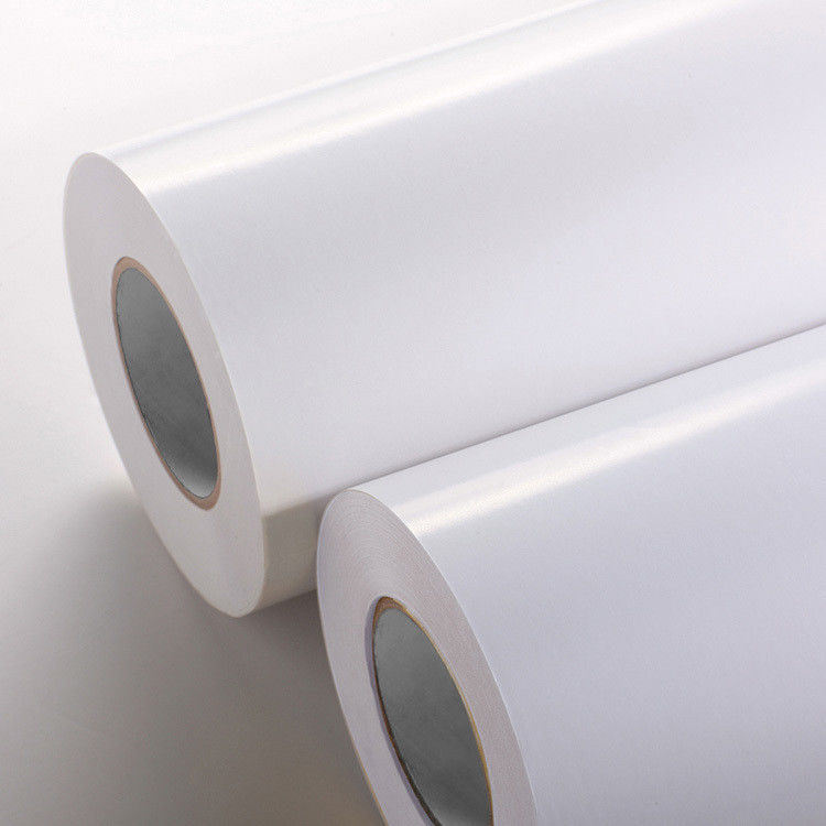 80 gm powlekany papier drukowany materiał etykietowy o grubości 72±5% i wytrzymałości ≥9N 90°