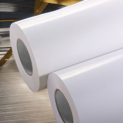 Dobra cena. Biały papier szklany Materiał etykietowania 80 g Papier powlekany trwałym klejem akrylowym w Internecie